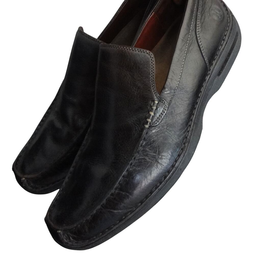 Cole Haan Tucker Venetian Black Leather Driving Loafers Men 12 Casual Dress Shoe - Picture 8 of 8